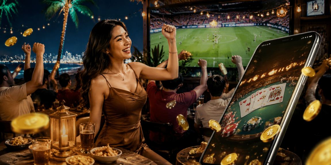 Người chơi Vũng Tàu nhận tiền thưởng game bài trực tuyến bên cốc cà phê